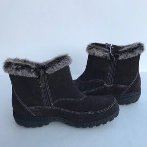 Khombu Thermolite Core Ankle Snow Boots Size 7